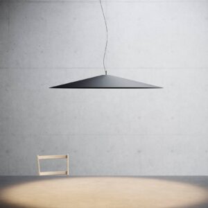 Svítidlo Luceplan černá hliník/sklo