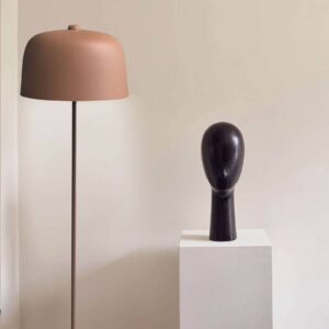 Svítidlo Luceplan cihlově červená matná ocel/bio plast (PLA)