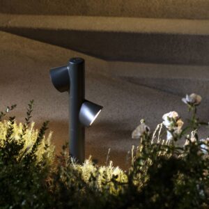 Svítidlo Martinelli Luce antracitová/opálová hliník/polykarbonát