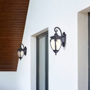 Svítidlo Maytoni antická bronzová/čirá hliník/sklo