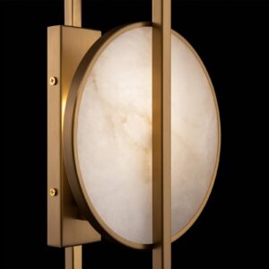 Svítidlo Maytoni zlatý/bílý kov/mramor