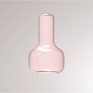 Svítidlo Molto Luce černá/růžová-transparentní hliník/sklo