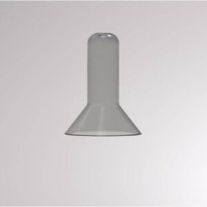 Svítidlo Molto Luce černá/průhledná kouřově šedá hliník/sklo