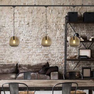 Svítidlo Molto Luce kouřově šedá-průhledná sklo