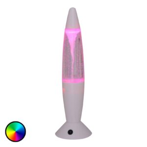 Svítidlo Näve bílá/průhledná kov/plast