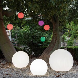 Svítidlo Newgarden bílá polyetylen