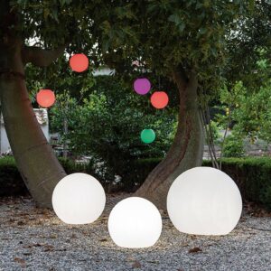 Svítidlo Newgarden bílá polyetylen