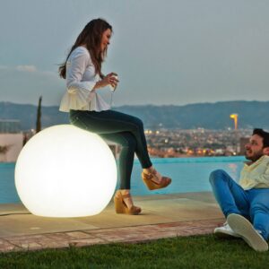 Svítidlo Newgarden bílá polyetylen