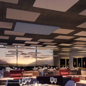 Svítidlo Nimbus bílá hliník/polyesterové rouno/plast