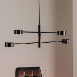 Svítidlo Nordlux černé kov/PVC