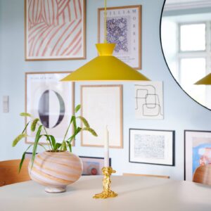 Svítidlo Nordlux žlutý kov