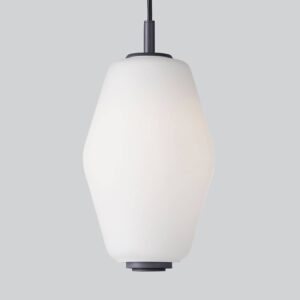 Svítidlo Northern tmavě šedá/bílá ocel/sklo