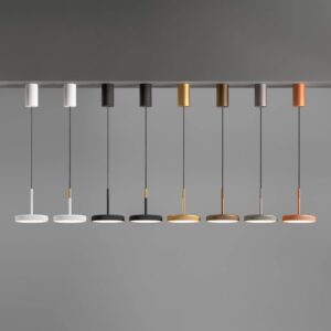 Svítidlo OleV brynýrovaná hliník/plexisklo