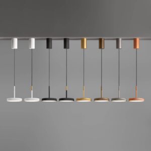 Svítidlo OleV titan hliník/plexisklo