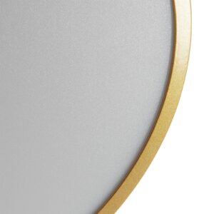 Svítidlo Orion zlatá matná/satinovaná hliník/plast