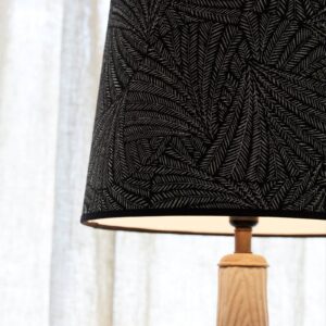 Svítidlo PR Home černý/béžový textil/recyklovaný materiál