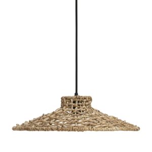 Svítidlo PR Home světlé dřevo/černá vlákna Lampakanay