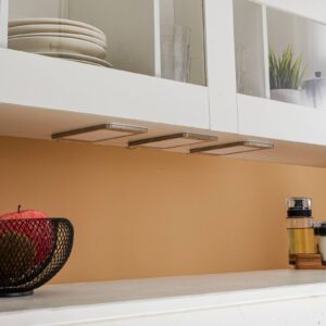 Svítidlo PRIOS nerez/bílý nerezová ocel/polykarbonát/akryl