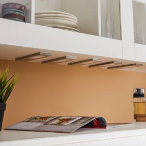 Svítidlo PRIOS nerez/bílý nerezová ocel/polykarbonát/akryl