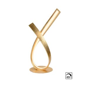 Svítidlo Paul Neuhaus zlatý/bílý železo/plast