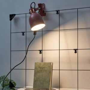 Svítidlo Pauleen hnědý/černý kov