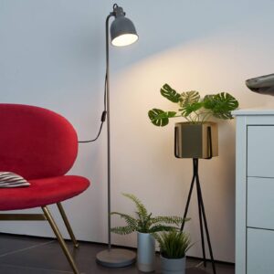 Svítidlo Pauleen šedá kov