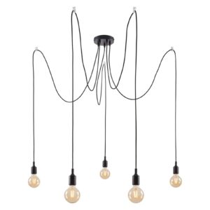 Svítidlo Paulmann černé silikon/kov