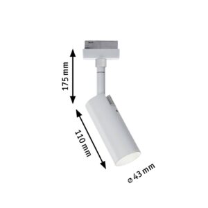 Svítidlo Paulmann bílé kov/plast