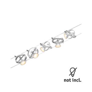 Svítidlo Paulmann chrom matný kov