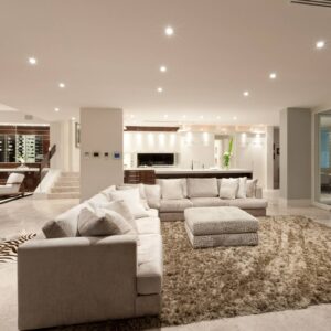 Svítidlo Radium čirá sklo/kov/plast