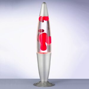 Svítidlo Reality Leuchten červená/hliník/průhledná kov/plast