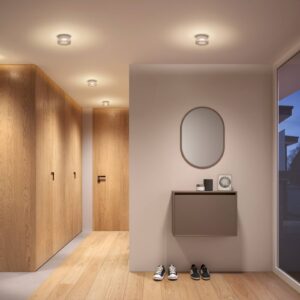 Svítidlo Ribag bílá/průhledná hliník/PMMA plast