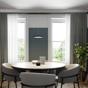 Svítidlo Rothfels hliník/černý matný kartáčovaný hliník/ocel/mosaz