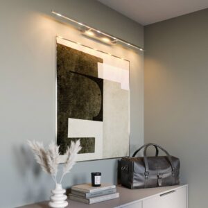 Svítidlo Rothfels kartáčovaný nikl matný/chrom hliník/ocel/mosaz