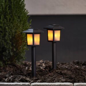 Svítidlo STAR TRADING černý; opálový plast