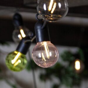 Svítidlo STAR TRADING černá/kouřová šedá/růžová/zelená plast