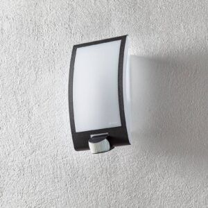 Svítidlo STEINEL antracit/bílá nerez/plast