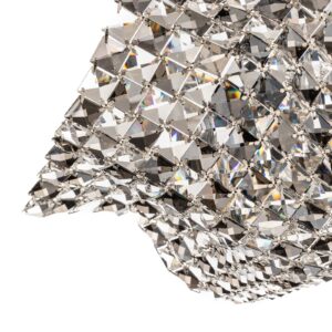 Svítidlo Schuller Valencia čirá/kouřová/chrom křišťál/kov