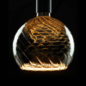 Svítidlo Segula kouřově šedá sklo/kov