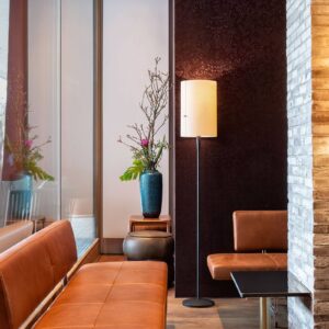 Svítidlo Serien Lighting černá/bílá hliník/chintz