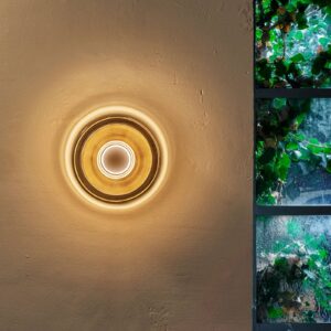 Svítidlo Serien Lighting stříbrná/hliník lesklý sklo/hliník