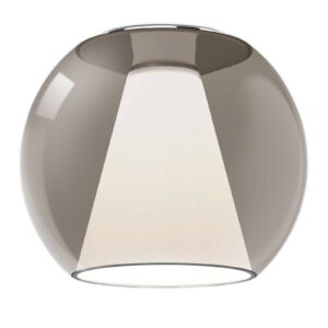 Svítidlo Serien Lighting hnědá průhledná/opálová sklo/hliník