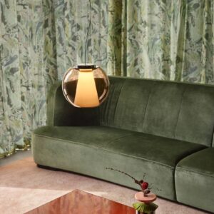 Svítidlo Serien Lighting hnědá-transparentní/opál/hliník lesklý sklo/polykarbonát/hliník