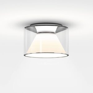 Svítidlo Serien Lighting hliník/čirá/opálová bílá sklo/hliník/akryl