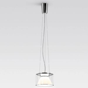 Svítidlo Serien Lighting čirá/opálová/hliník lesklý sklo/polykarbonát/hliník/nerezová ocel