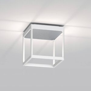 Svítidlo Serien Lighting bílá/stříbrná strukturovaná hliník/sklo/plexisklo