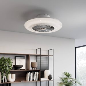 Svítidlo Starluna bílý/chrom ocel/plast