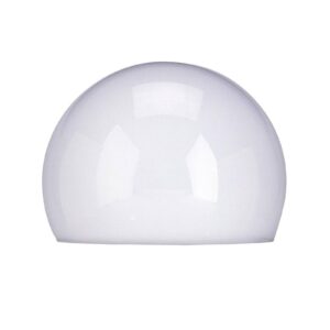 Svítidlo TECNOLUMEN opálově bílá/nikl ručně foukané opálové sklo/niklovaný kov