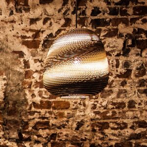 Svítidlo Think Paper hnědý karton