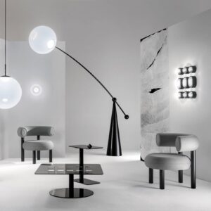 Svítidlo Tom Dixon bílý/černý polykarbonát